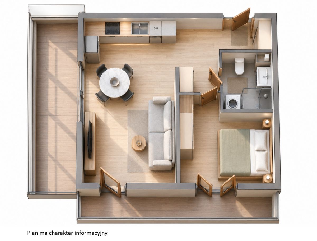 Apartament na Mokotowie