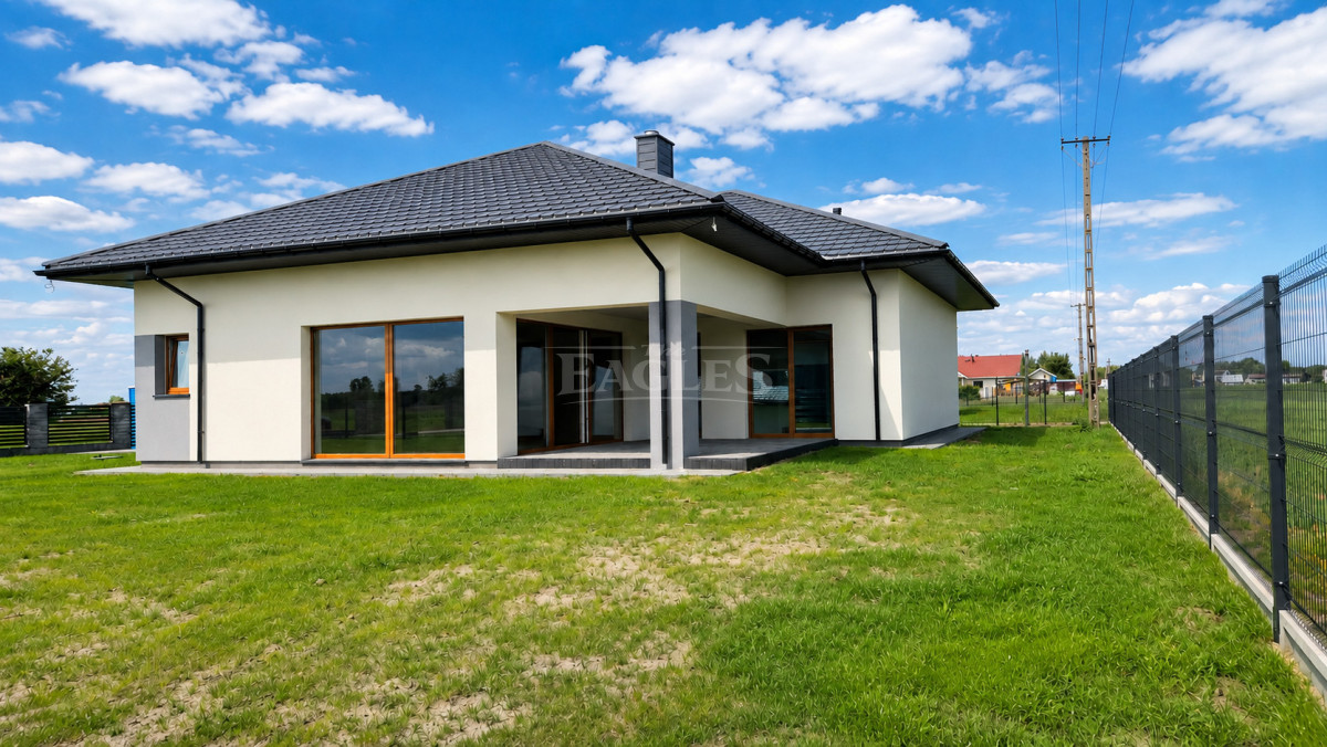 Nowy dom parterowy | 171 m² | Działka 1000 m²
