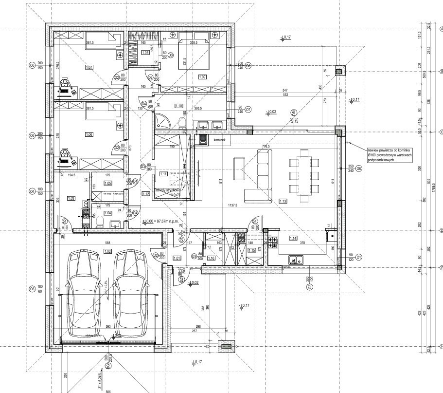 Nowy dom parterowy | 171 m² | Działka 1000 m²
