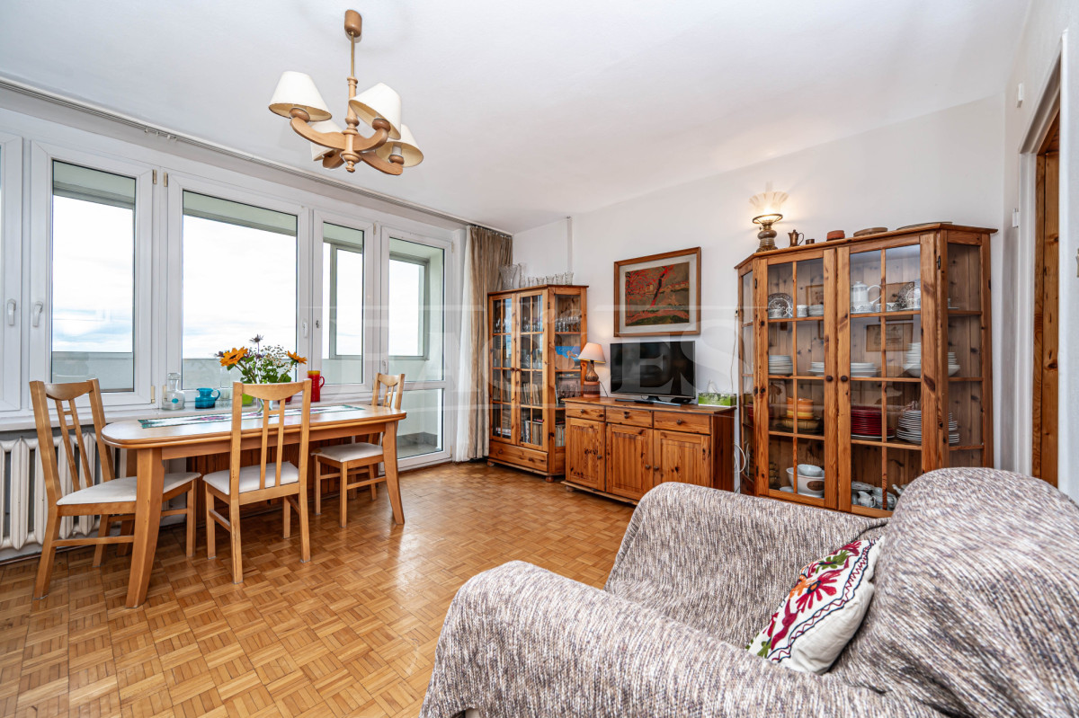 Żoliborz 2 pokoje z loggią,  panoramiczny widoki