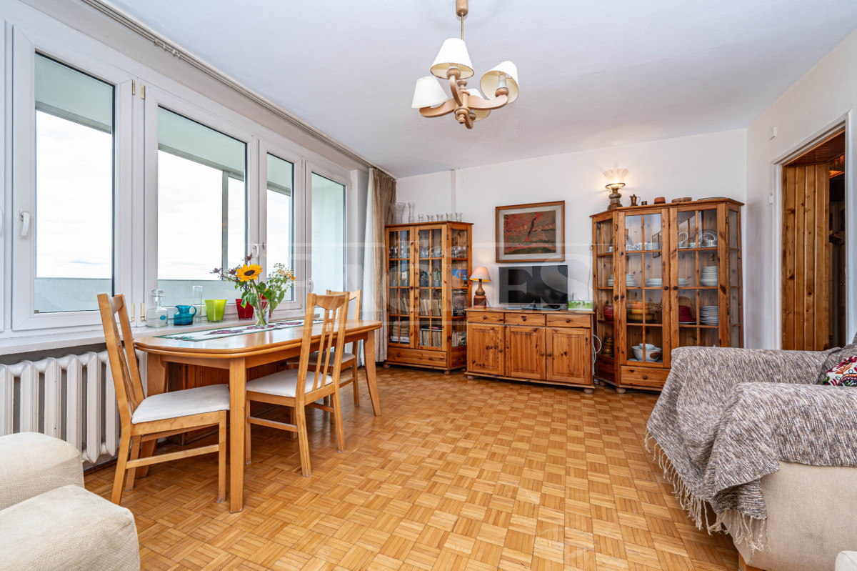 Żoliborz 2 pokoje z loggią,  panoramiczny widoki