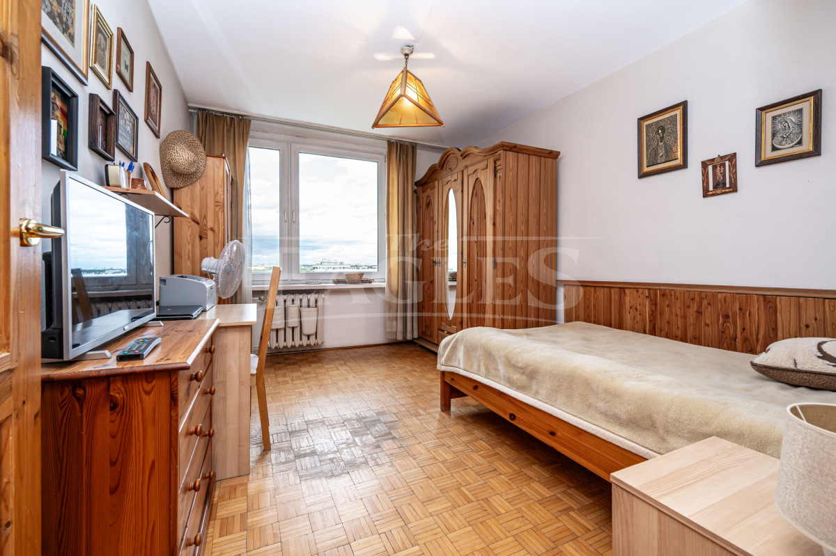 Żoliborz 2 pokoje z loggią,  panoramiczny widoki