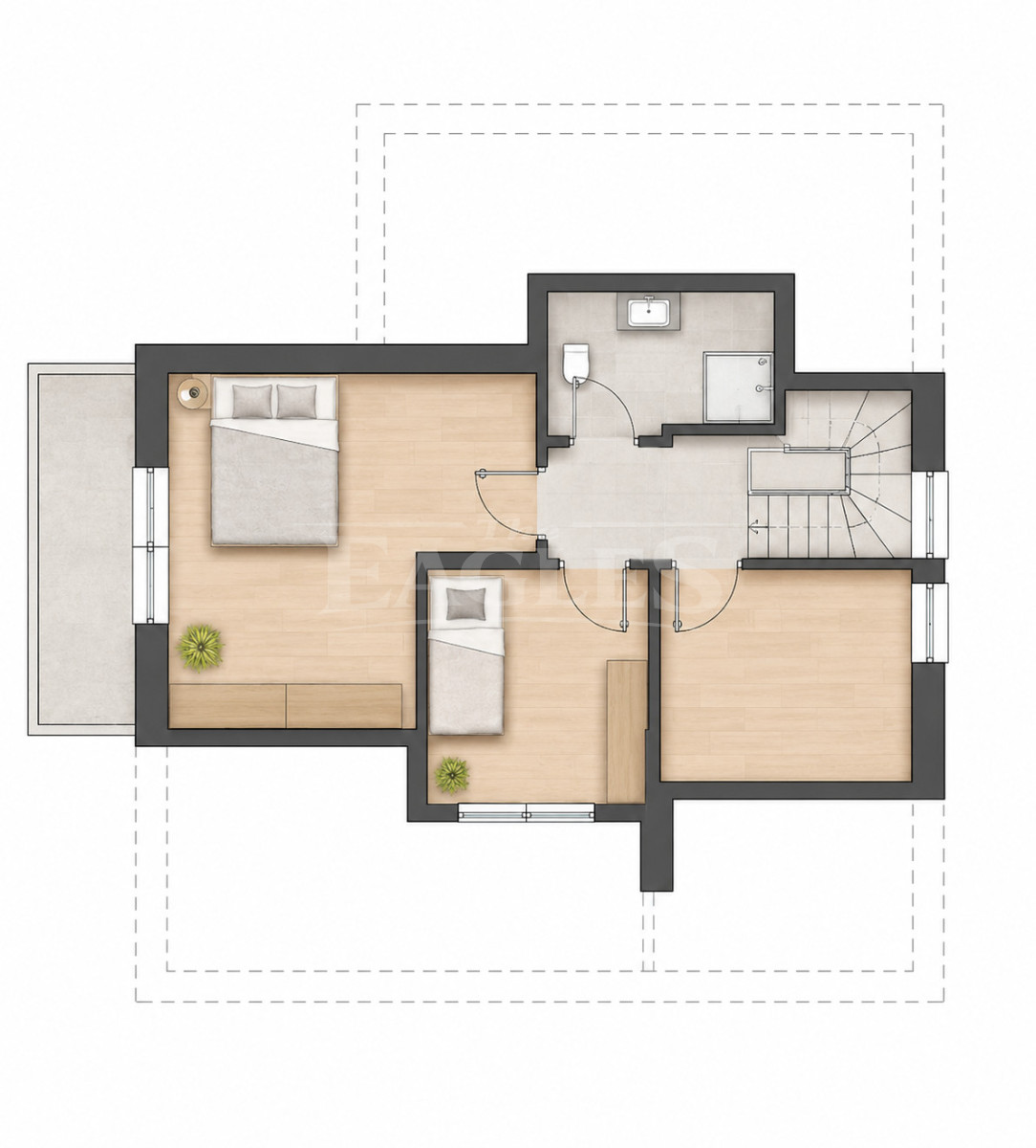 Dom 225 m², 6 pokoi, garaż, Wawer blisko SKM