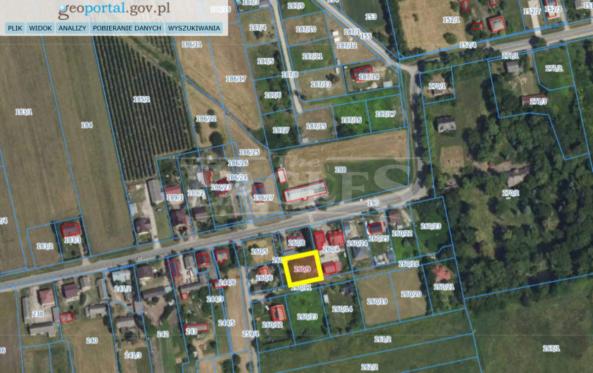 DZIAŁKA budowlana 800 m2, Wola Prażmowska